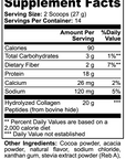 Grass-Fed Collagen Peptides Powder (Chocolate)