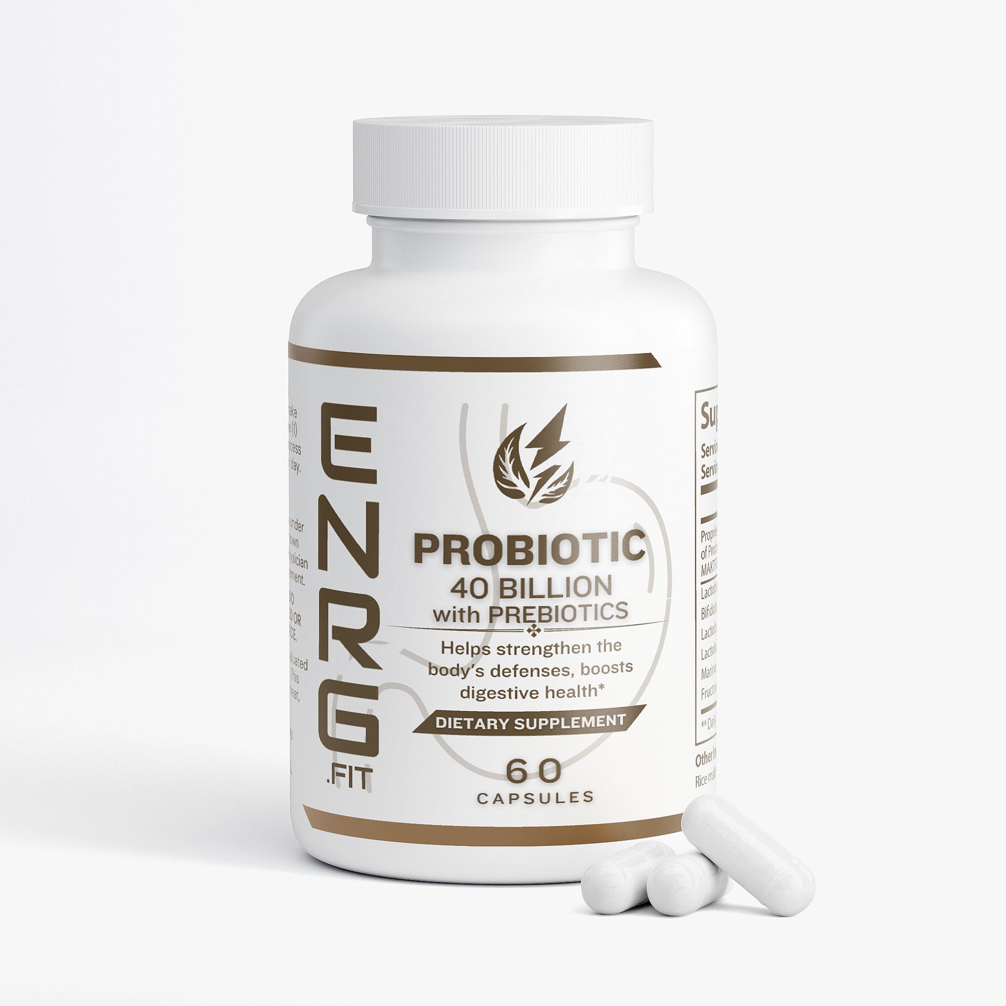 Probiotic 40 Billion (with Prebiotics)