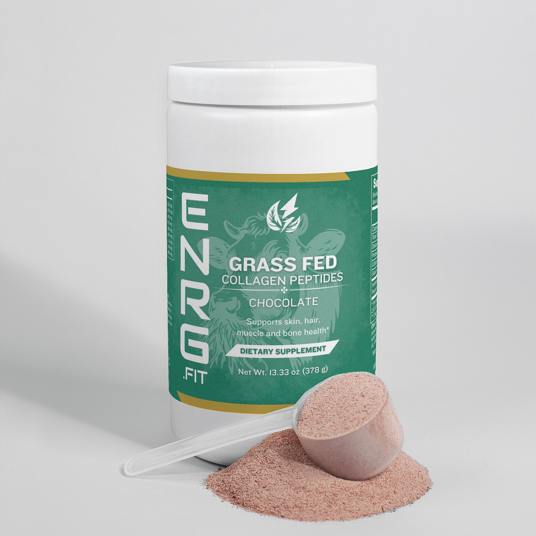 Grass-Fed Collagen Peptides Powder (Chocolate)