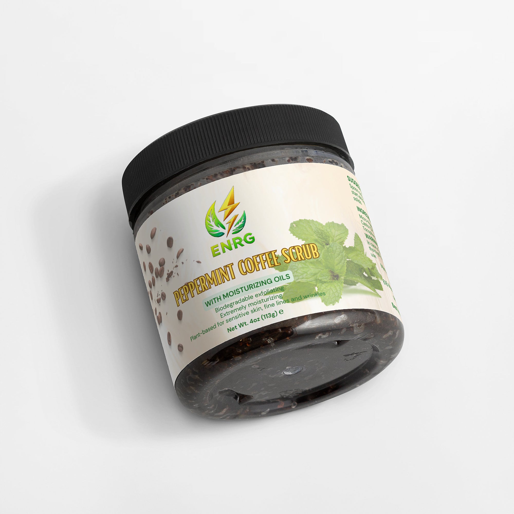 Peppermint Coffee Scrub