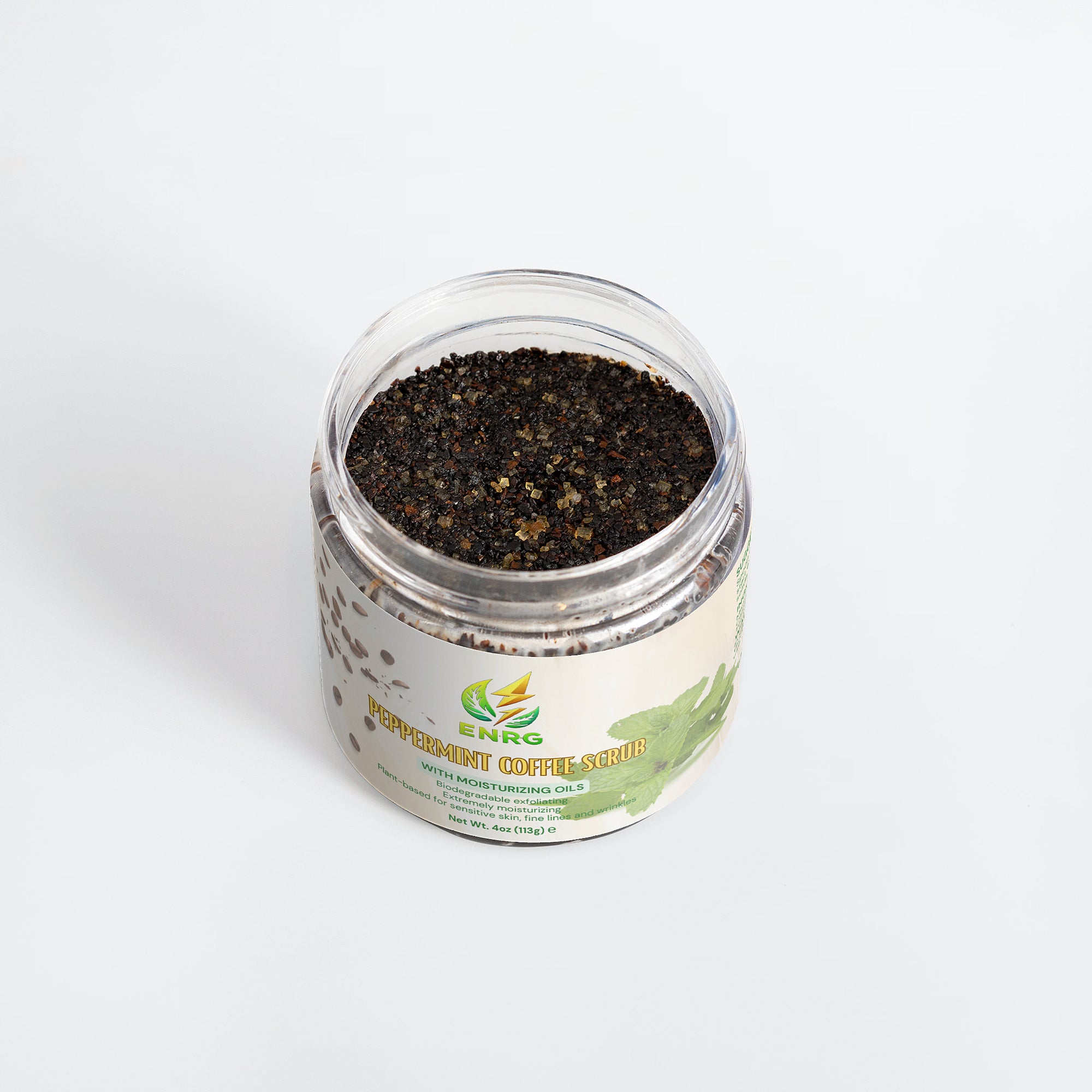 Peppermint Coffee Scrub