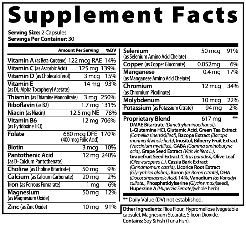 Focus - Nootropic Formula